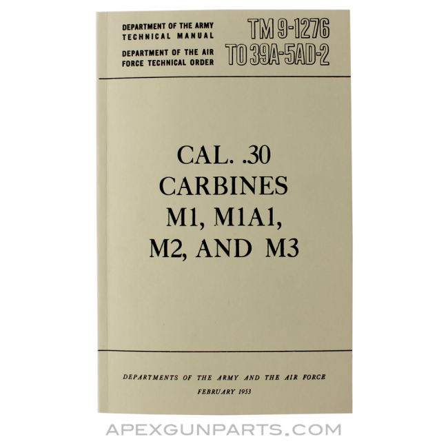 M3 Carbine Manual